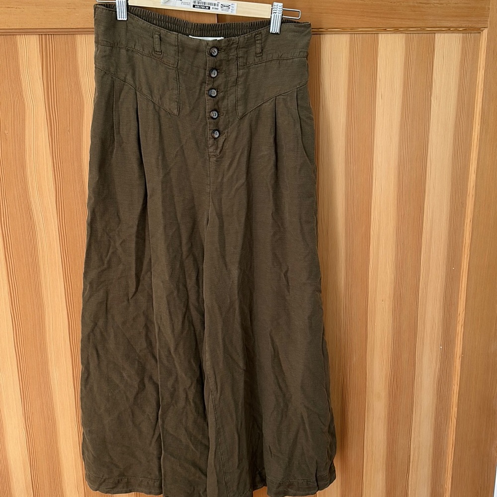 Anthropologie linen pants